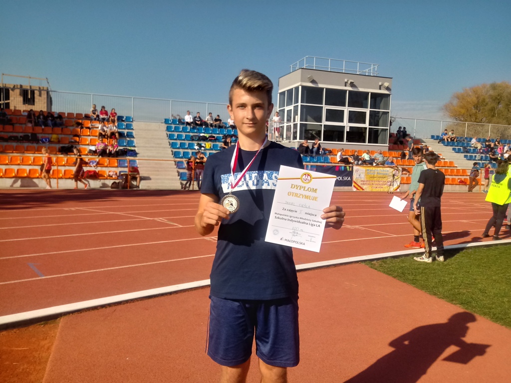 Złoto i srebro dla Daniela