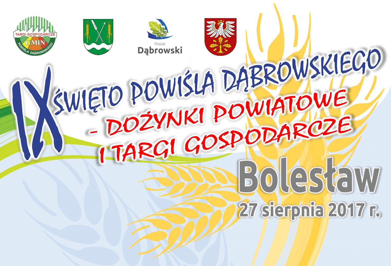IX Święto Powiśla Dąbrowskiego w Bolesławiu