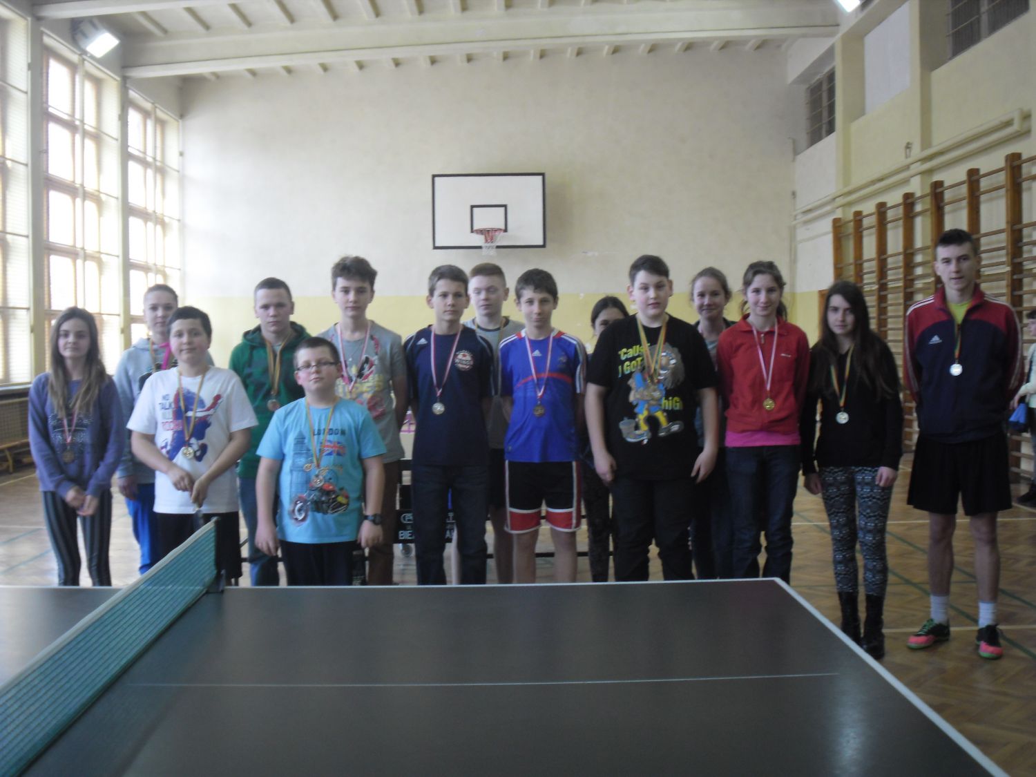 Turniej tenisa stołowego 03.02.2014 r.