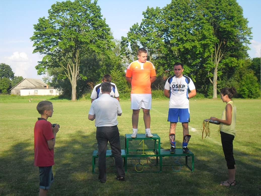 PROTOKÓŁ z gminnych zawodów sportowo rekreacyjnych o Puchar Wójta Gminy Olesno 2014