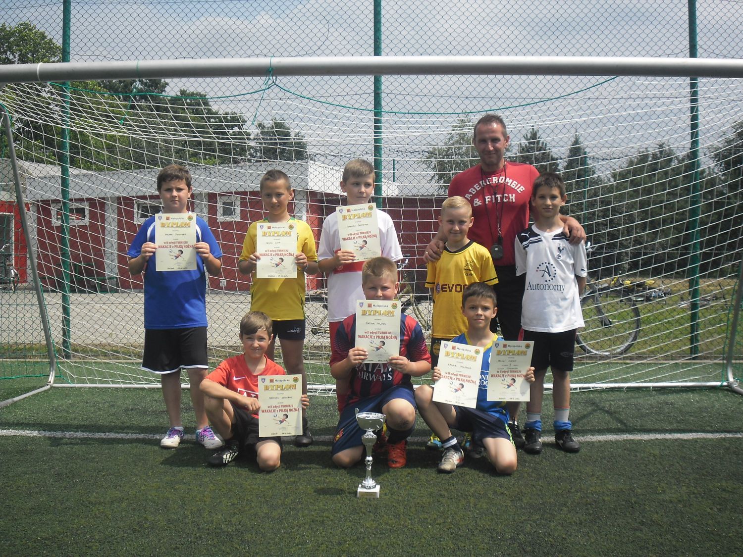 Komunikat z gminnego turnieju piłki nożnej „Wakacje z piłką nożną 2014”