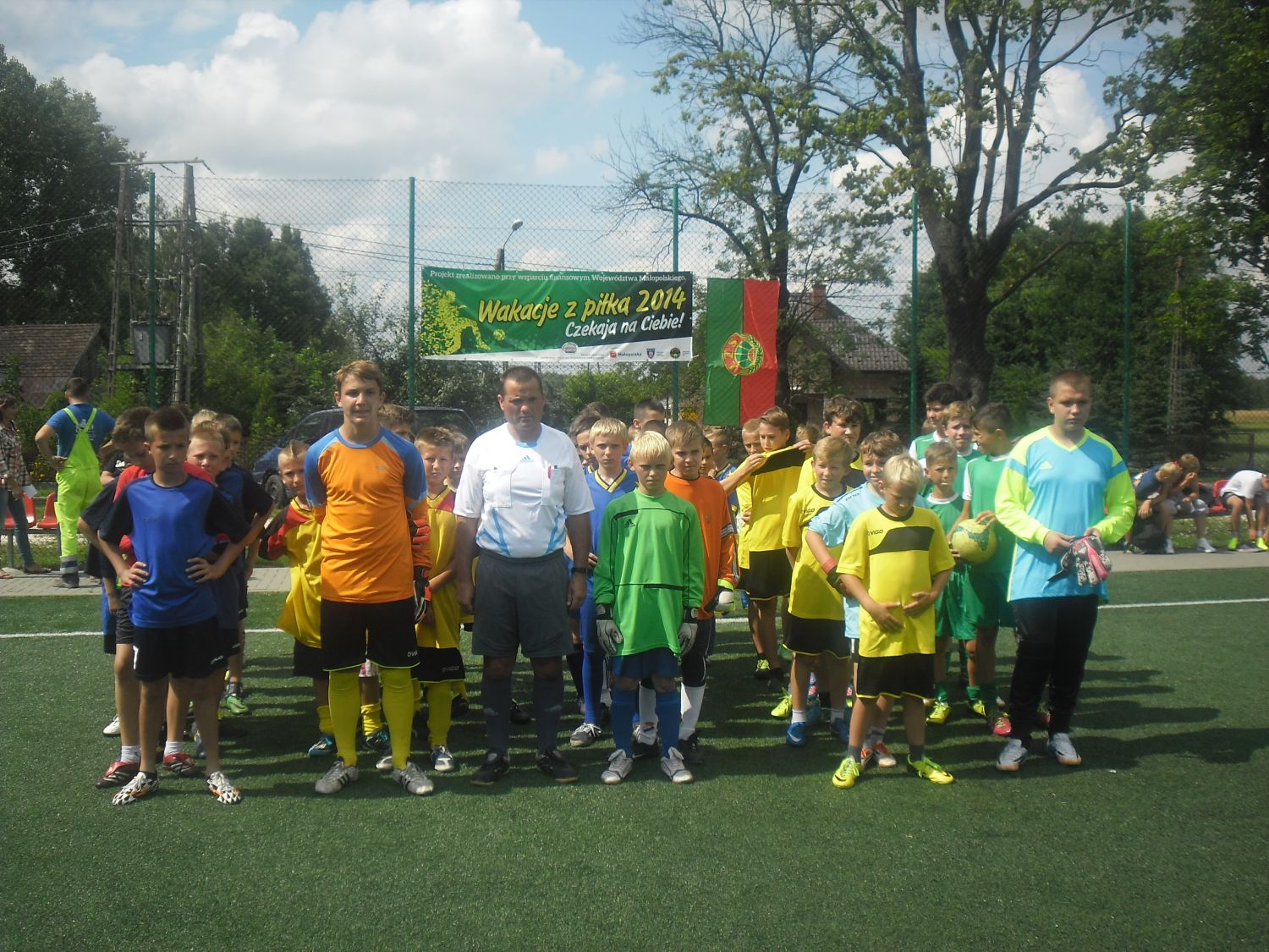 Komunikat z powiatowego turnieju piłki nożnej „Wakacje z piłką nożną 2014”